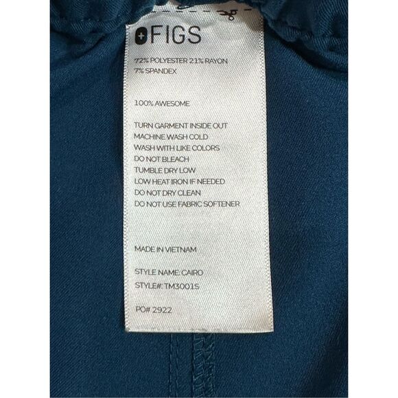 FIGS blue scrub pants size S/S - Picture 11 of 13